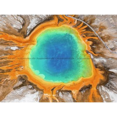 Bild av USA: Yellowstone National Park - Grand Prismatic Spring, 1500 bitar