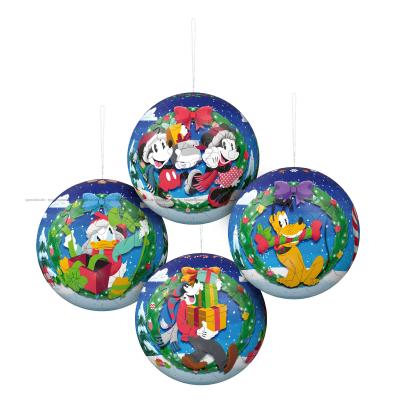 Bild av 3D: Disney - julkulor, 4x54 bitar