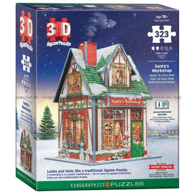 3D: Butiken med julpynt, 323 bitar