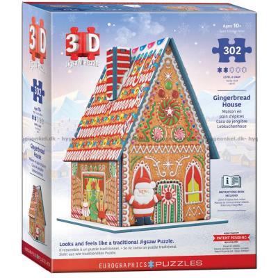3D: Pepparkakshuset, 302 bitar