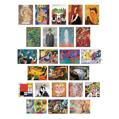 Bild av Julkalender: Modern konst, 24x50 bitar