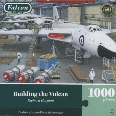 Avro Vulcan i hangaren, 1000 bitar