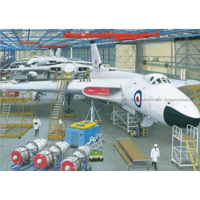 Bild av Avro Vulcan i hangaren, 1000 bitar