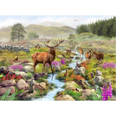 Bild av Macneil: Tyst morgon i naturen, 1000 bitar