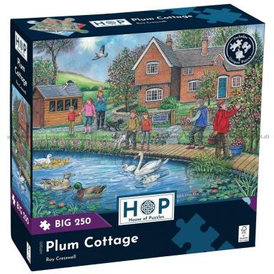 Cresswell: Änder och svanar vid dammen, 250 bitar