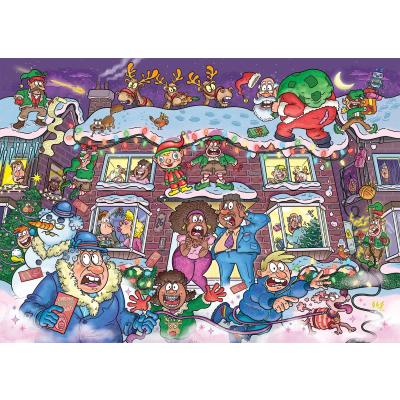 Bild av Julen 22: Hoppas på julfrid!, 2x1000 bitar