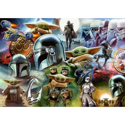 Bild av Star Wars: Mandalorian och Baby Yoda, 1000 bitar