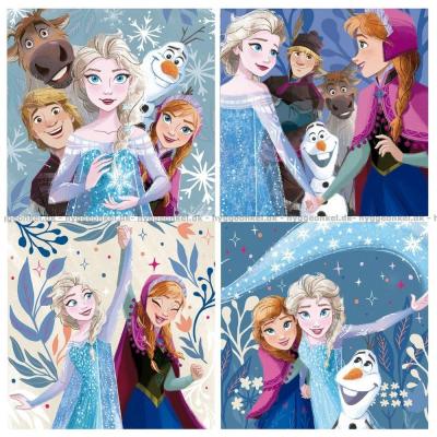 Bild av Disney: Frost, 4 i 1, 12 bitar