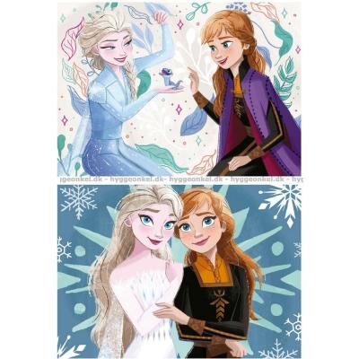 Bild av Disney: Frost - Systrar i snön, 2x20 bitar