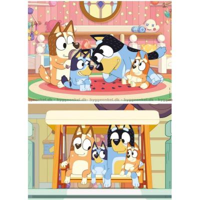 Bild av Bluey: Familjemys, 2x16 bitar