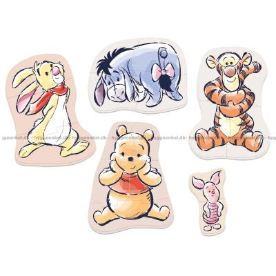 Bild av Baby: Disney - Nalle Puh, 3 bitar