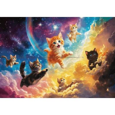 Bild av Katter i galaxen, 500 bitar