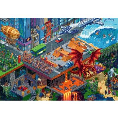 Bild av Flera världar i spel, 1000 bitar