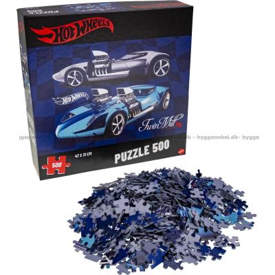 Bild av Hot Wheels: Motorvrål och fart, 500 bitar