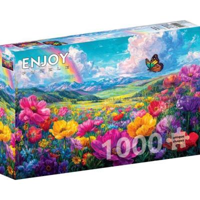 Bild av Blomsterängen i bergen, 1000 bitar