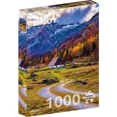 Bild av Höstfärger i dalen, 1000 bitar