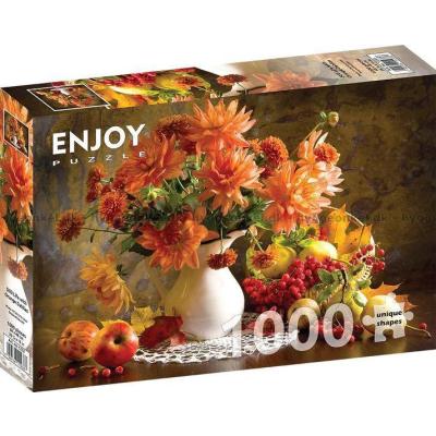 Bild av Stilleben med dahlia, 1000 bitar