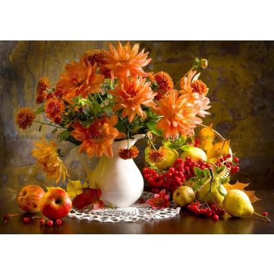Bild av Stilleben med dahlia, 1000 bitar