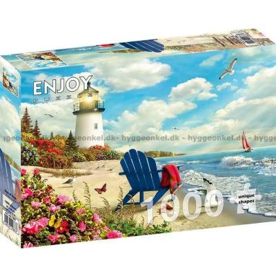Bild av Sommardag vid havet, 1000 bitar