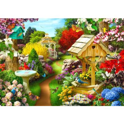 Bild av Sommardröm i trädgården, 1000 bitar