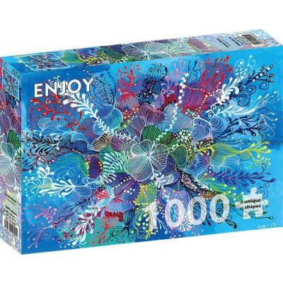 Bild av Blå vågspel, 1000 bitar