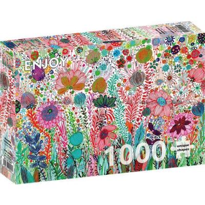 Bild av Vildvuxande blomsteräng, 1000 bitar