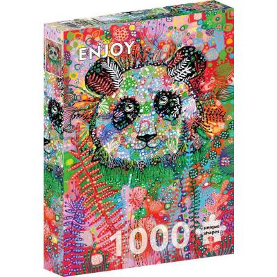 Bild av Panda i djungeln, 1000 bitar
