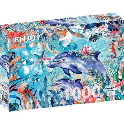 Bild av Delfinernas dans, 1000 bitar