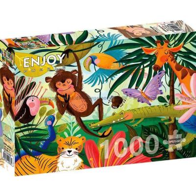 Bild av Djungelns vänner, 1000 bitar