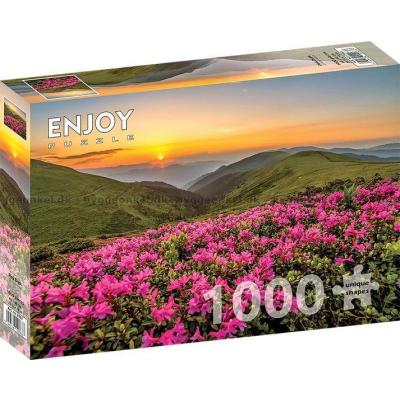 Bild av Rhododendron i kvällsglöd, 1000 bitar