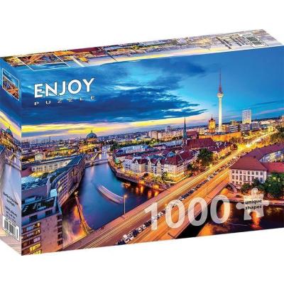 Bild av Kvällsljus över Berlin, 1000 bitar