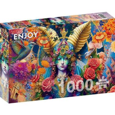Bild av Blomsterkvinnans universum, 1000 bitar