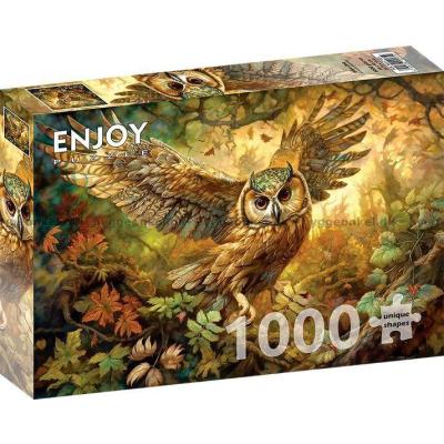 Bild av Vingslag i skogens djup, 1000 bitar