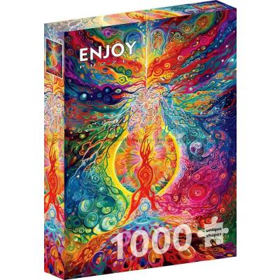 Bild av Regnbågens källa, 1000 bitar