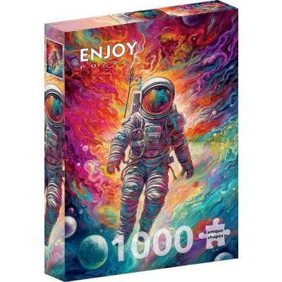 Bild av Astronautens fantastiska resa, 1000 bitar