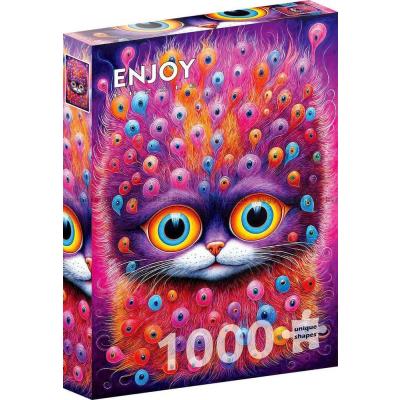 Bild av Kattens tusen ögon, 1000 bitar