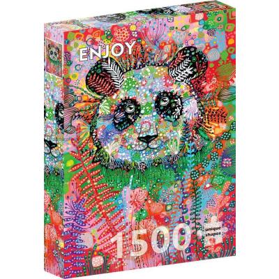 Bild av Panda i djungeln, 1500 bitar