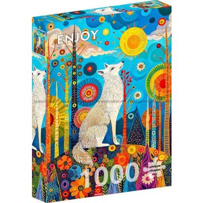Bild av Vargen i solens skog, 1000 bitar