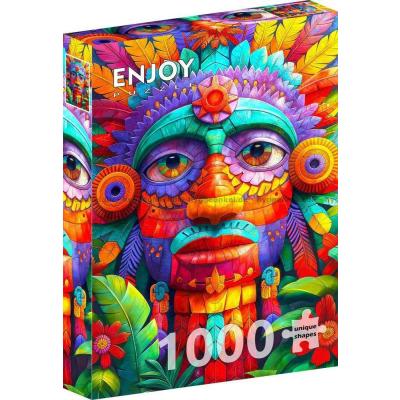 Bild av Färgglad totem, 1000 bitar