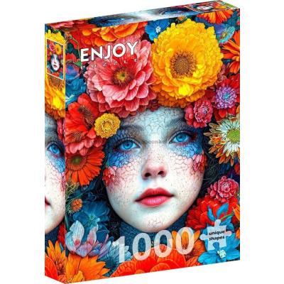 Bild av Blomsterflickans blick, 1000 bitar