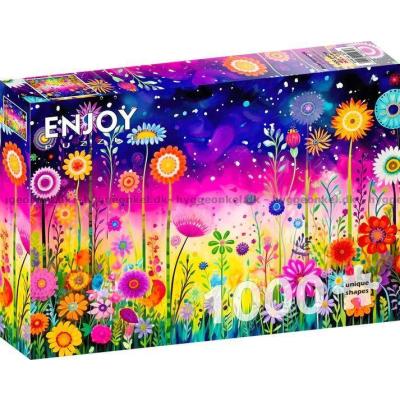 Bild av Nattens blomsteräng, 1000 bitar