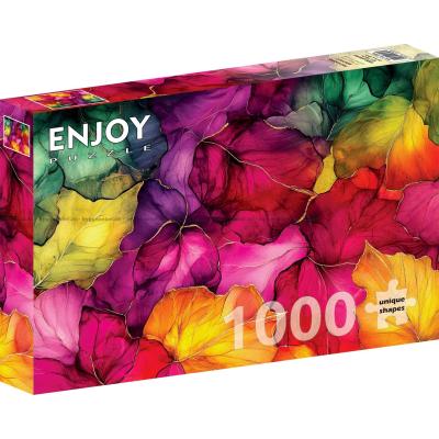 Höstens färgglada löv, 1000 bitar