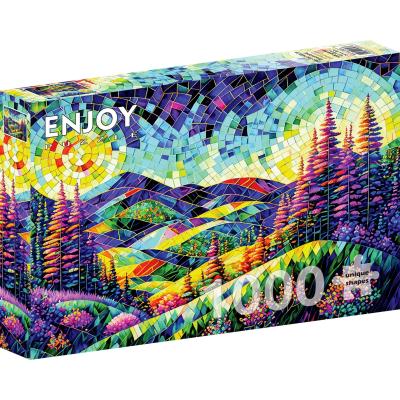 Sol över bergen, 1000 bitar