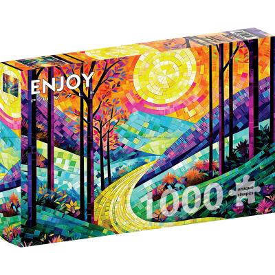 Stigen genom skogen, 1000 bitar