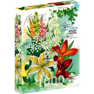 Bild av Sommarens blomstrande lökar, 1000 bitar