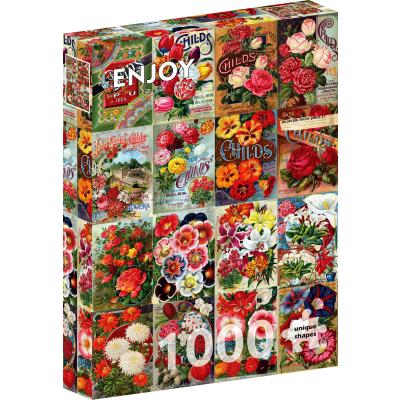 Bild av Blomstrande nostalgi, 1000 bitar