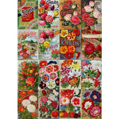 Bild av Blomstrande nostalgi, 1000 bitar