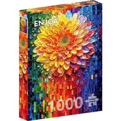 Bild av Mosaikblomman, 1000 bitar