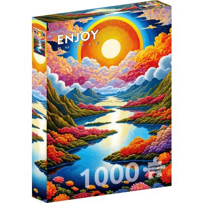 Morgonrodnad i dalen, 1000 bitar