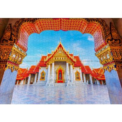Bild av Bangkok: Marmortemplet, 1000 bitar